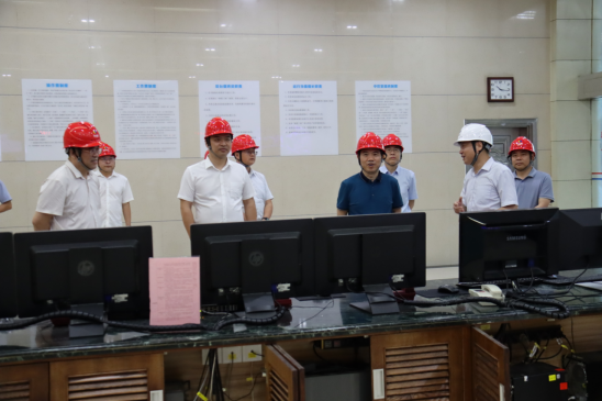 湖南能源監管辦黨組成員、副專員劉志成帶隊督導檢查湖南發展株洲航電分公司安全生產工作